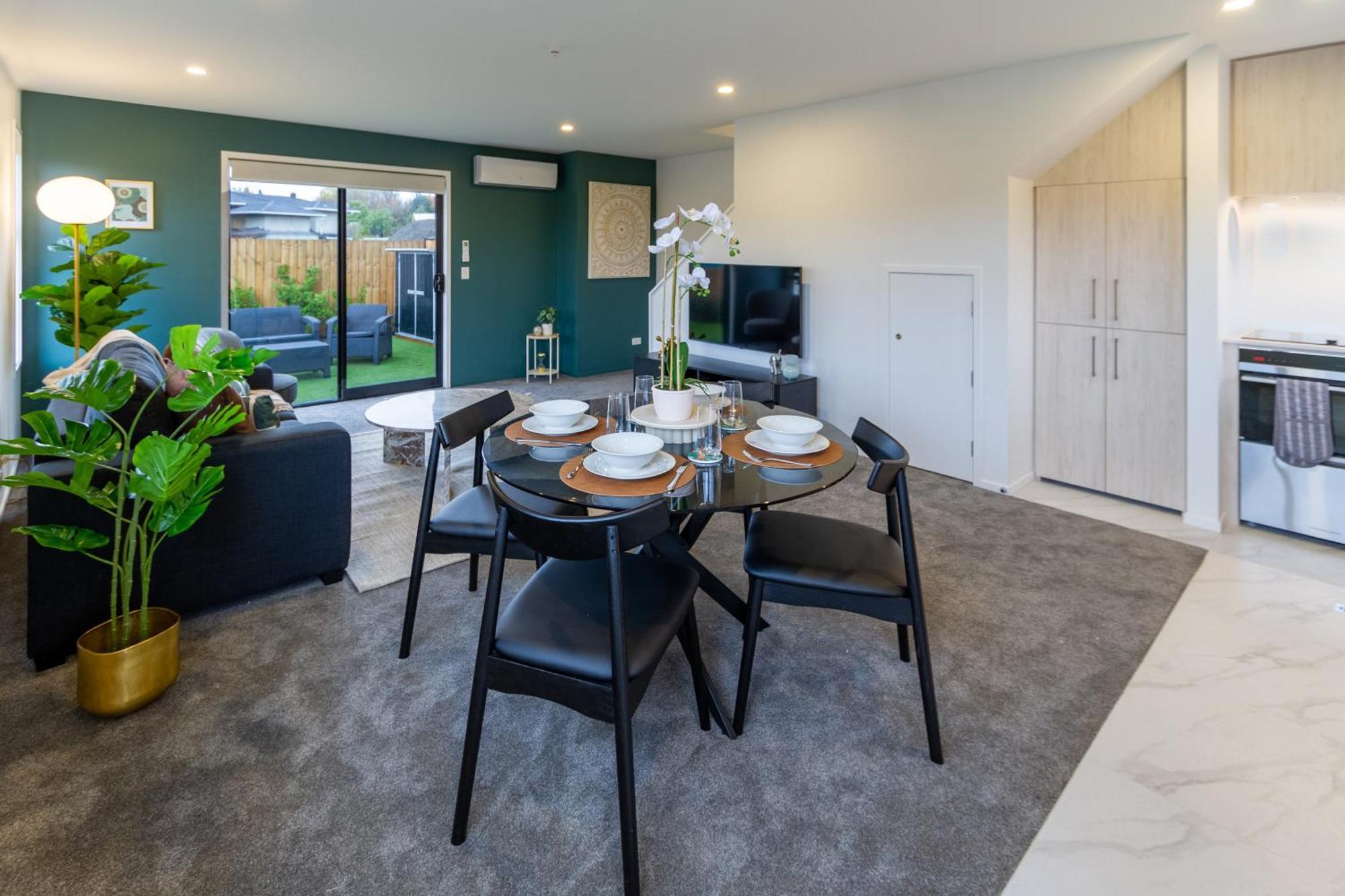 Serene Living 2 Bed With Carpark Christchurch Kültér fotó